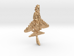 The Golden plane of the Incas in Polished Bronze: Small