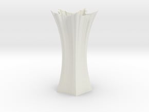 Untitled Vase in White Natural Versatile Plastic