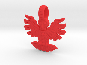 Inka simbol  in Red Processed Versatile Plastic: Medium
