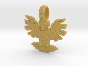 Inka simbol  in Tan Fine Detail Plastic: Medium