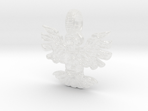 Inka simbol  in Clear Ultra Fine Detail Plastic: Medium
