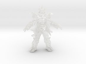 Super Shredder miniature model fantasy games rpg in Clear Ultra Fine Detail Plastic