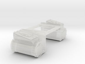 Zylinderblock zum Tauschen für Feldbahnloks in Clear Ultra Fine Detail Plastic