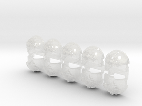 10x Shaggy Wolves (R)- T:10a Indomitus Prime Pads in Clear Ultra Fine Detail Plastic