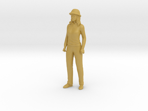The Invaders - Woman 1 in Tan Fine Detail Plastic