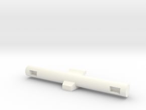 Full Turret - Opt Gun Director in White Processed Versatile Plastic