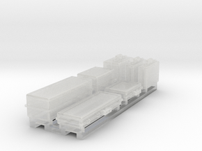 Protective Pelican Style Boxes 1-87 Scale in Clear Ultra Fine Detail Plastic