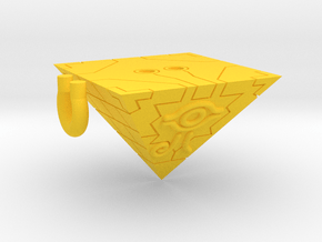 Millenium Puzzle (Yu-Gi-Oh) in Yellow Processed Versatile Plastic