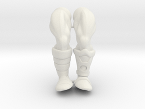 Two-Bad Legs VINTAGE in White Natural Versatile Plastic