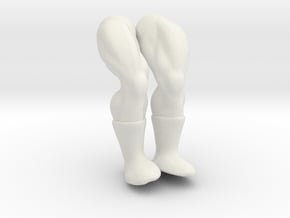 King Von Legs VINTAGE in White Natural Versatile Plastic