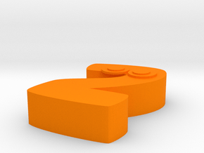 Two in Orange Smooth Versatile Plastic