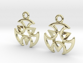 Interlaced in 14k Gold Plated Brass
