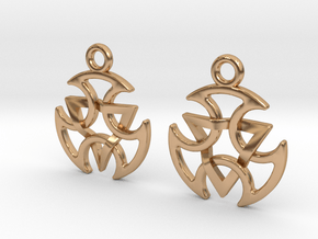 Interlaced in Polished Bronze
