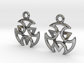 Interlaced in Polished Silver