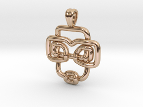 Head knot in 9K Rose Gold 