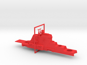1/600 HMS Beatty Forward Superstructure in Red Smooth Versatile Plastic