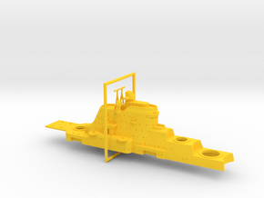 1/600 HMS Beatty Forward Superstructure in Yellow Smooth Versatile Plastic