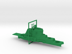 1/600 HMS Beatty Forward Superstructure in Green Smooth Versatile Plastic