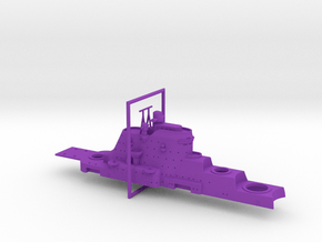 1/600 HMS Beatty Forward Superstructure in Purple Smooth Versatile Plastic