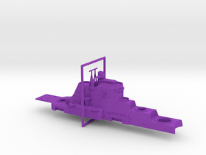 1/700 HMS Beatty Forward Superstructure in Purple Smooth Versatile Plastic