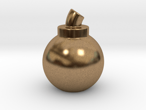 Bomb in Natural Brass