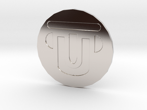 TravelMoh Logo Coin in Platinum