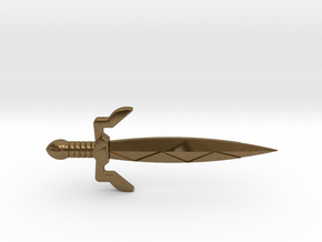 Gilded Sword in Natural Bronze