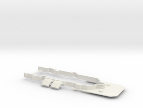 1/600 Owari (CV 1929) Hangar Deck Front in White Natural Versatile Plastic