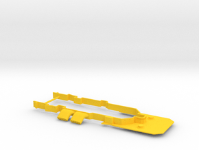 1/600 Owari (CV 1929) Hangar Deck Front in Yellow Smooth Versatile Plastic