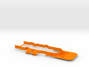 1/600 Owari (CV 1929) Hangar Deck Front in Orange Smooth Versatile Plastic