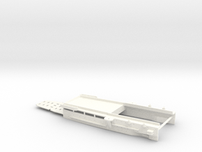 1/700 Owari (CV 1929) Boat Deck in White Smooth Versatile Plastic