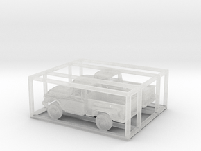 1/160 1965 IH Single Cab Stepside Bed 2Car Set Kit in Clear Ultra Fine Detail Plastic