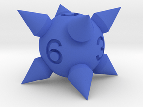 Morningstar D6 in Blue Smooth Versatile Plastic: Small