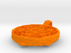 Metatrons 808 in Orange Smooth Versatile Plastic: Medium