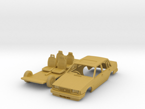 Volvo 740 Saloon 1/76 in Tan Fine Detail Plastic