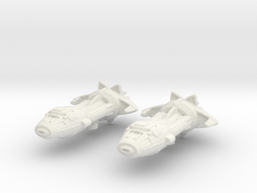 Krenim Scout 1/3788 Attack Wing x2 in White Natural Versatile Plastic