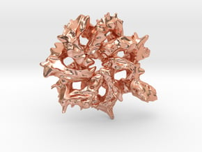 Pendant fire gold  in Natural Copper: Medium