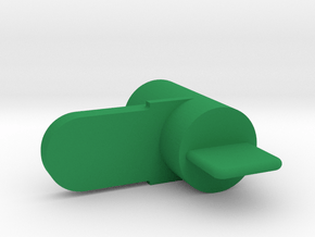 IBM Model F XT keyboard arm  in Green Smooth Versatile Plastic