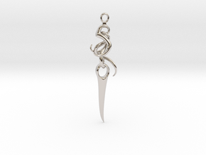 Yasha Nydoorin Earring (Lv. 10) in Rhodium Plated Brass