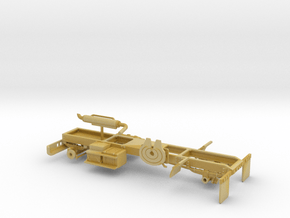 1/50th intl type 4900 short single Axle frame  in Tan Fine Detail Plastic