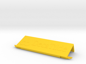 Replacement latch for jumbo storage bins in Yellow Smooth Versatile Plastic