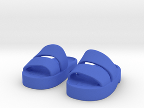 Sandals for Boudi in Blue Smooth Versatile Plastic