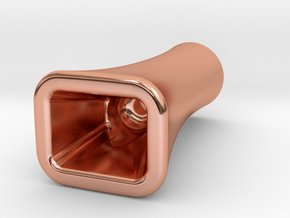 AFTERBURNER - 3D Printed Jet-Engine Chillum in Polished Copper