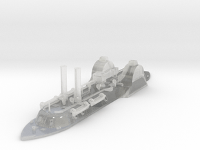 1/1200 USS Lafayette  in Clear Ultra Fine Detail Plastic