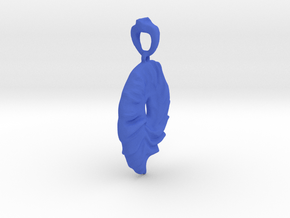 Water magic pendant  in Blue Smooth Versatile Plastic: d3