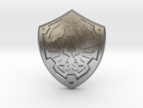Royal Shield II in Natural Silver