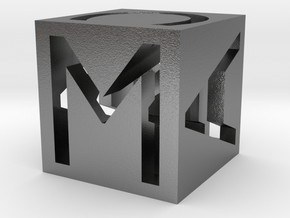 MAC cube in Natural Silver