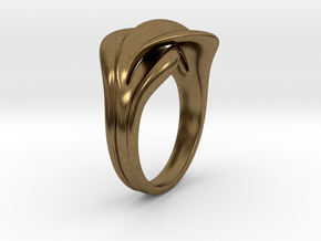 Infinity Ring - 07 in Natural Bronze