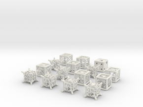 Grid Die All Pack 7 of 13 in White Natural Versatile Plastic