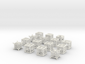 Grid Die All Pack 9 of 13 in White Natural Versatile Plastic
